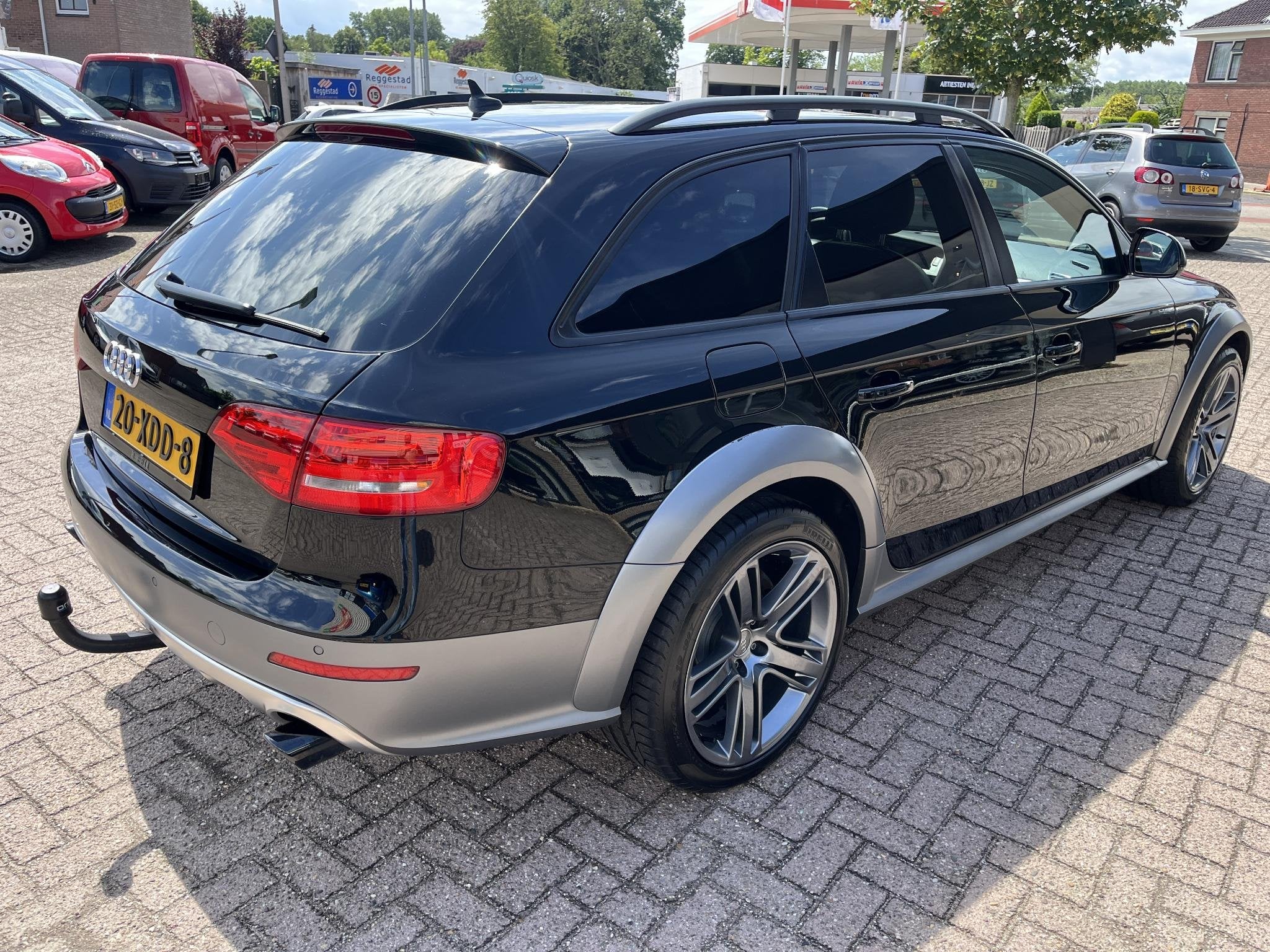 Audi A4 allroad quattro 2.0 TFSI Pro Line Volledig leren sto, Auto's, Automaat, Gebruikt, Zwart, 4 cilinders