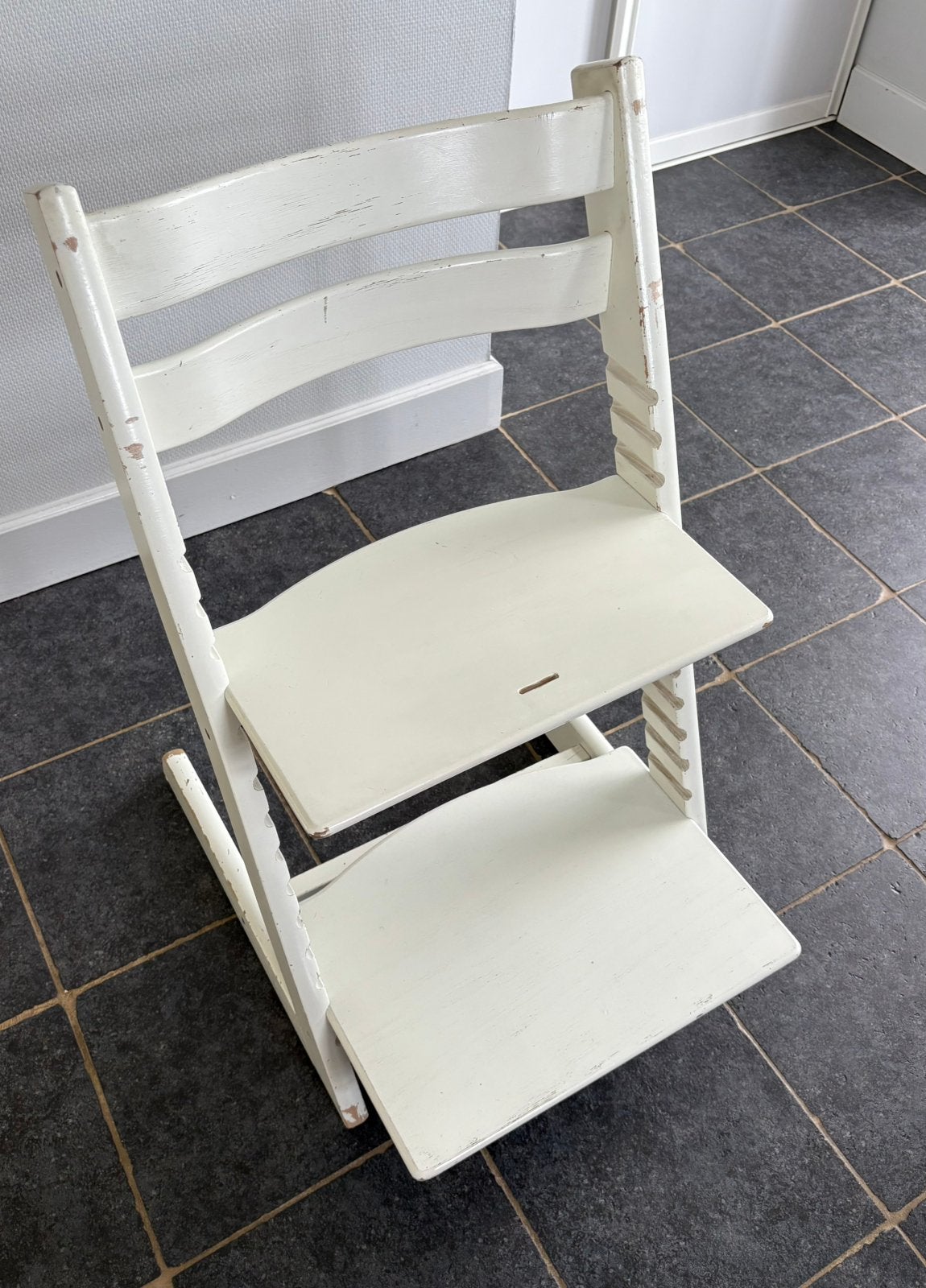 Kinderstoel Stokke Tripp Trapp, Ophalen, Gebruikt, Meegroeistoel