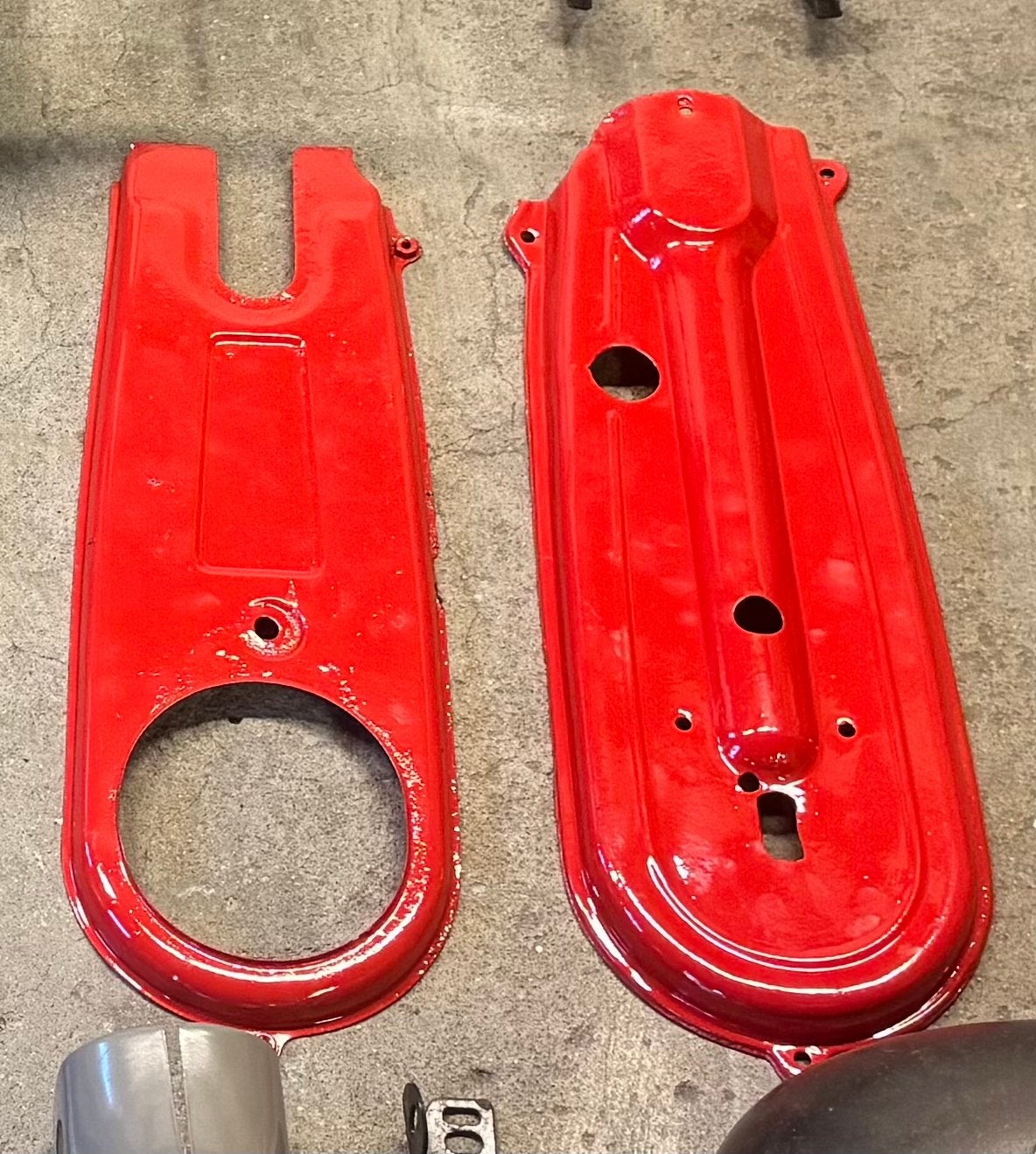 Kettingkast Kreidler Eitank - binnenkant gestraald, Fietsen en Brommers, Ophalen of Verzenden, Gebruikt, Overige typen