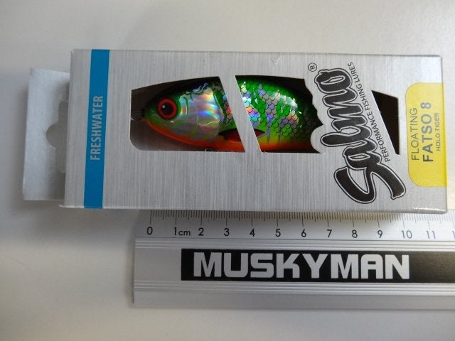 Kunstaas: Salmo Fatso 8 Floating Jerkbaits, Verzenden, Nieuw, Overige typen