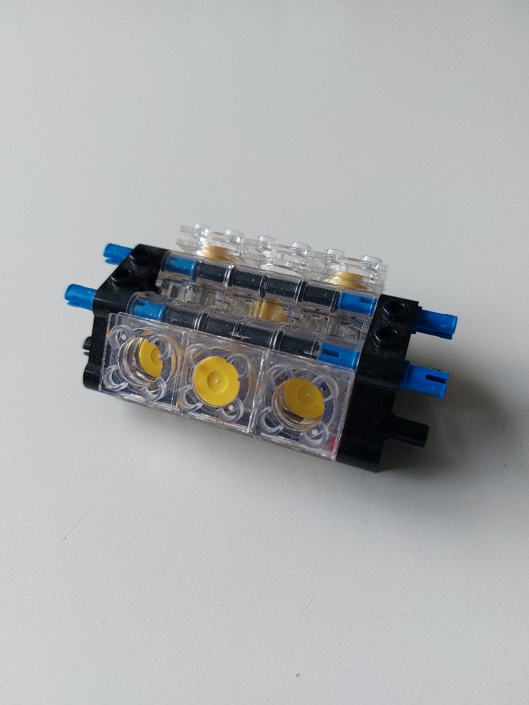 Lego technic motorblok, Ophalen of Verzenden, Zo goed als nieuw, Lego, Technic