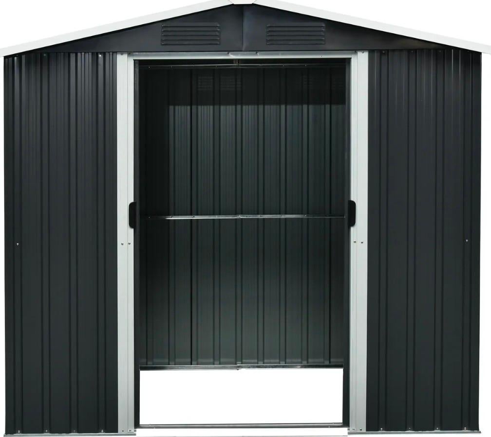 Metalen Tuinhuis nieuw in dichte doos, Tuin en Terras, Tuinhuizen, Schuur, Nieuw, Zonder ramen, Metaal