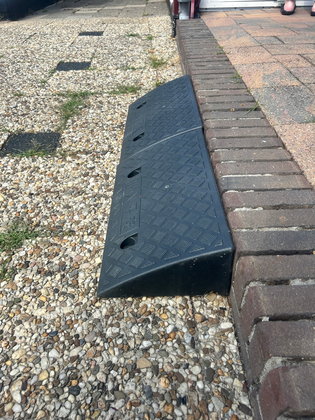 Stoeprand Helling voor Oprit of Laadperron - B50xD12.5xL27cm, Ophalen of Verzenden, Gebruikt