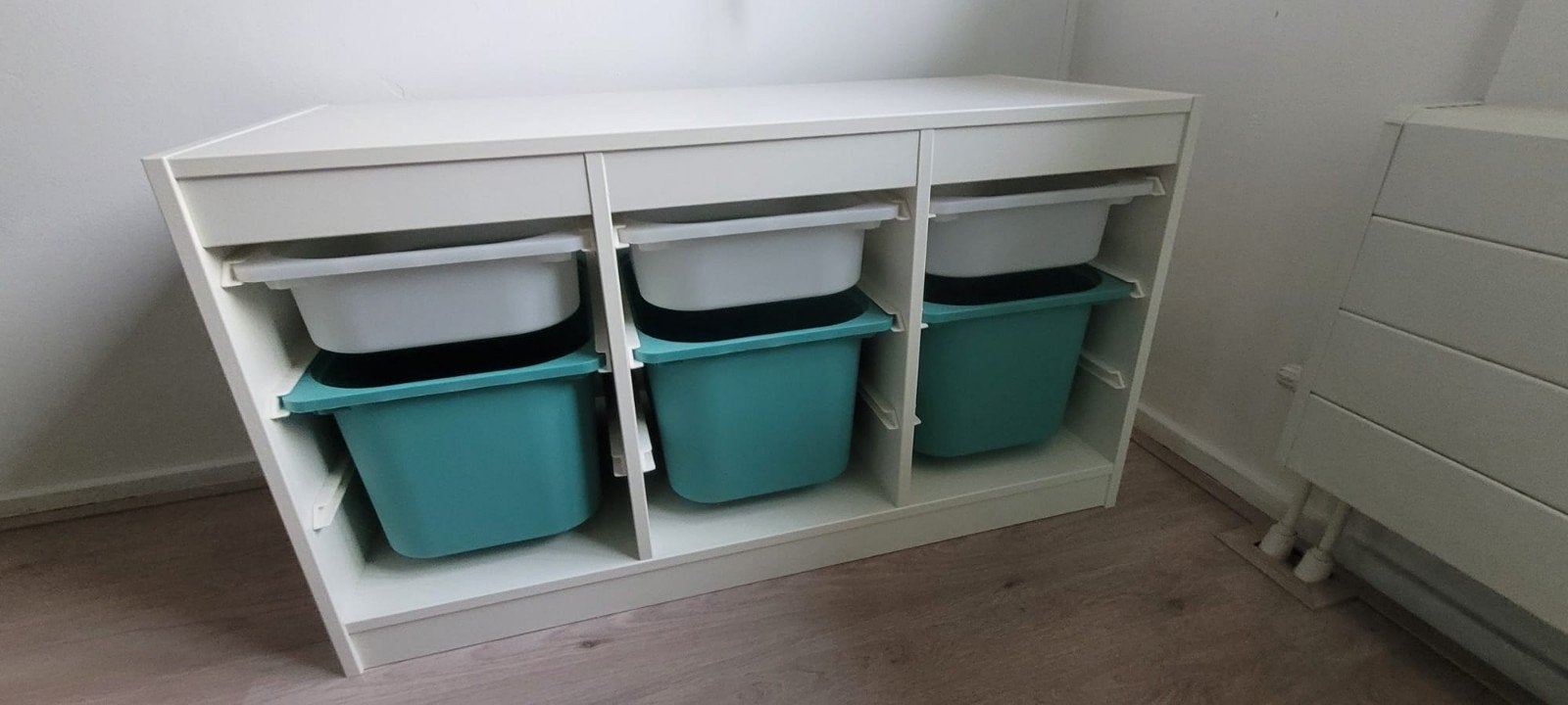 Trofast Ikea kast met bakken, Gebruikt, Kast, 75 tot 100 cm, Minder dan 50 cm
