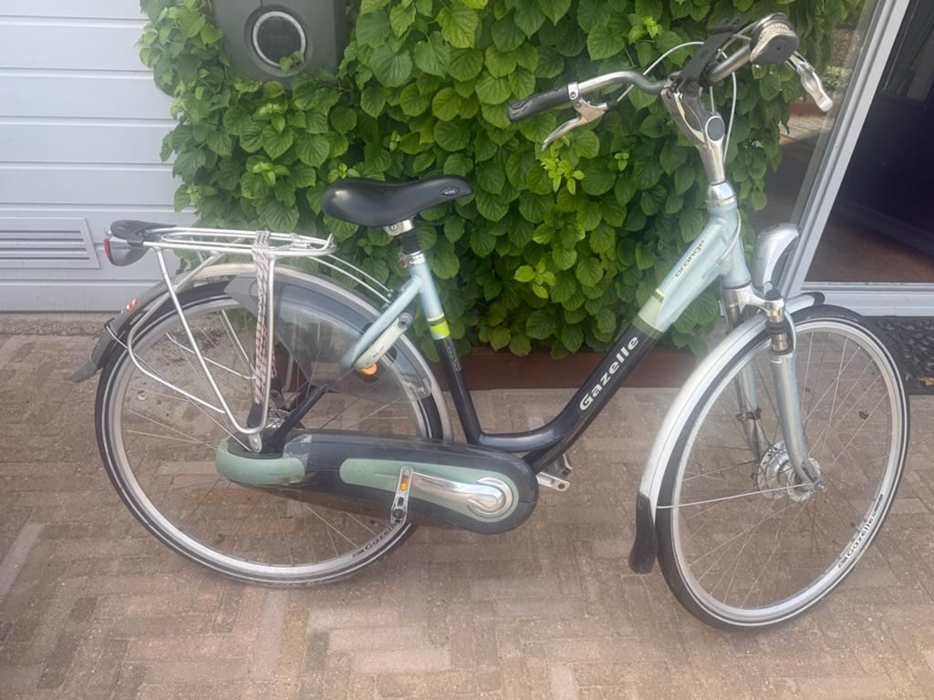 Gazelle Orange Damesfiets - Framemaat 49cm, 28 inch, Ophalen, Gebruikt, 47 tot 50 cm, Versnellingen