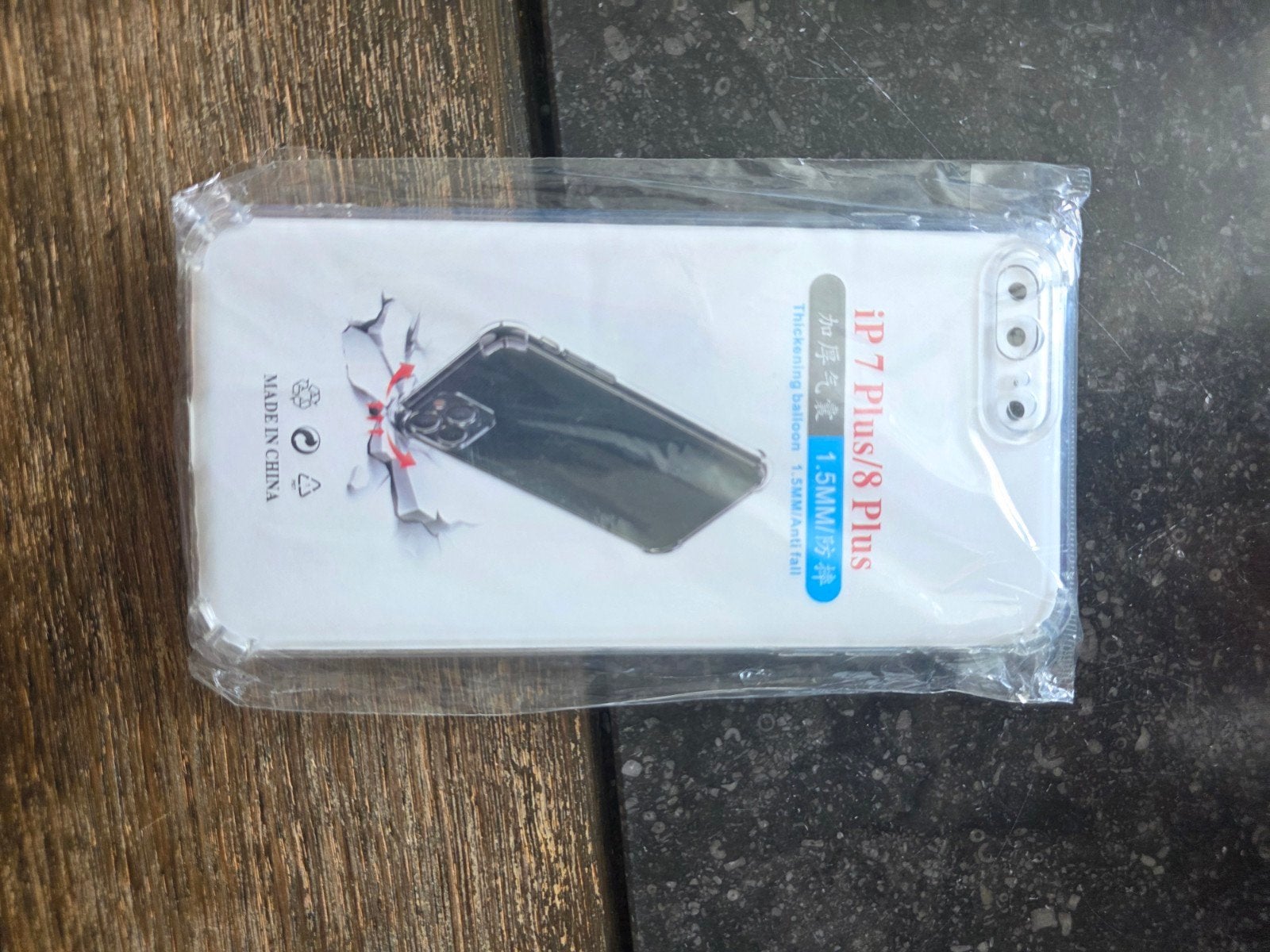 Transparant hoesje voor iPhone 7 Plus / 8 Plus, Telecommunicatie, Kunststof, Anti-vingerafdruk, Overige merken, IPhone 7 Plus
