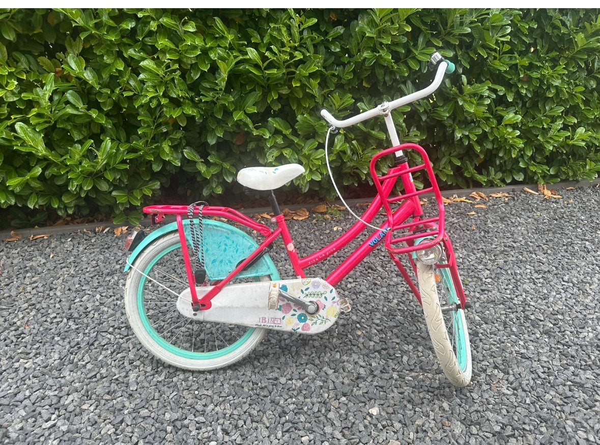 Volare Ibiza 20 inch meisjesfiets rijklaar met voordrager, Fietsen en Brommers, Fietsen | Meisjes, Ophalen, Terugtraprem, Gebruikt