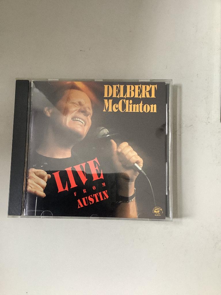 Delbert McClinton live from Austin., Verzenden, 1980 tot heden, Zo goed als nieuw, Jazz