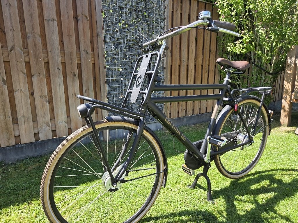 Cortina U4 Transport herenfiets - 7 versnellingen - matzwart, Versnellingen, Zo goed als nieuw, 57 tot 61 cm, Trommelrem
