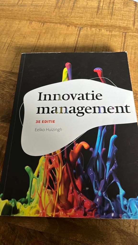 Ellko Huizingh - Innovatiemanagement, Ophalen of Verzenden, Zo goed als nieuw, Ellko Huizingh, Nederlands