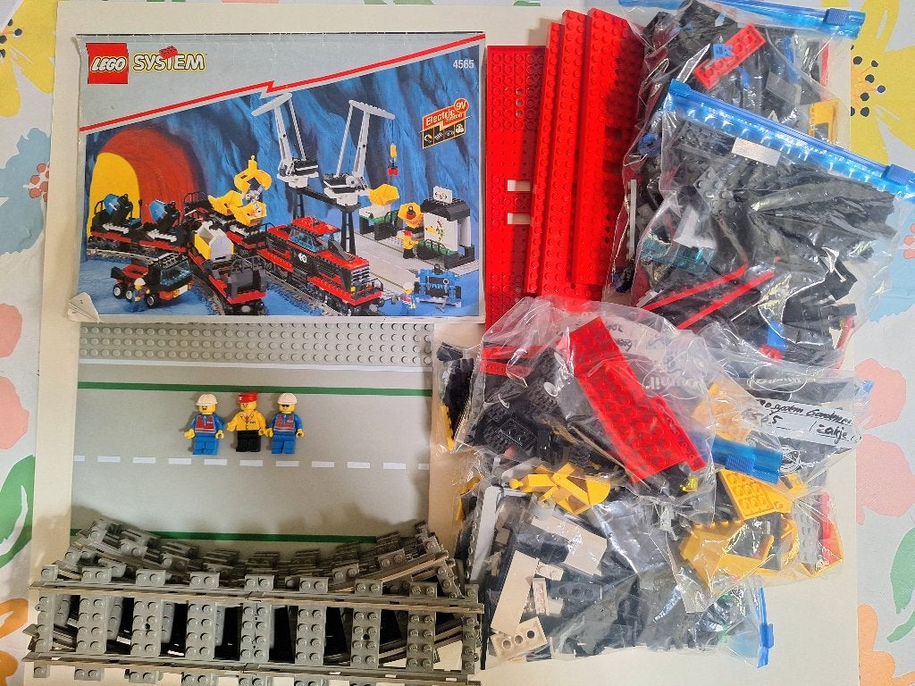 Lego System 4565 Trein, Lego, Ophalen of Verzenden, Inclusief instructies, Complete set