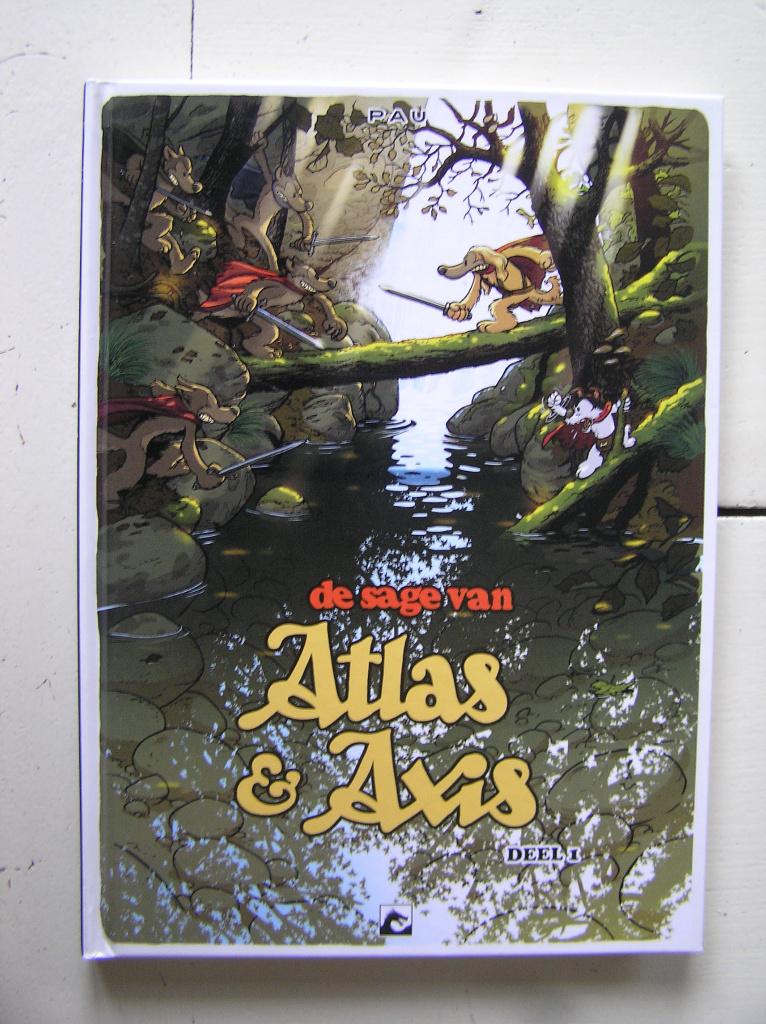 De sage van Atlas & Axis. 1 - 2 - 3 - 4   HC, Meerdere stripboeken, Ophalen of Verzenden, Nieuw