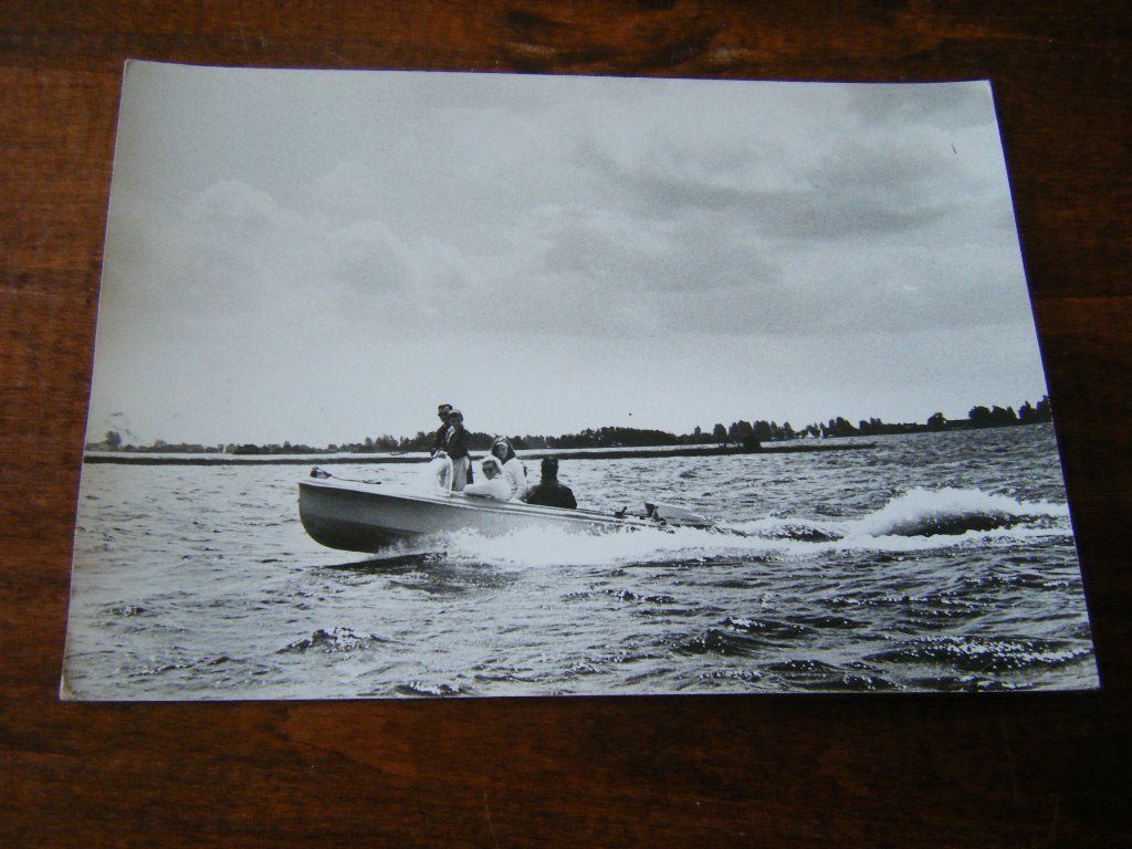 Y41 - Loosdrecht ? - Plezierboot / Schip - Mooi/Oud 2, Ophalen of Verzenden, 1960 tot 1980, Noord-Holland