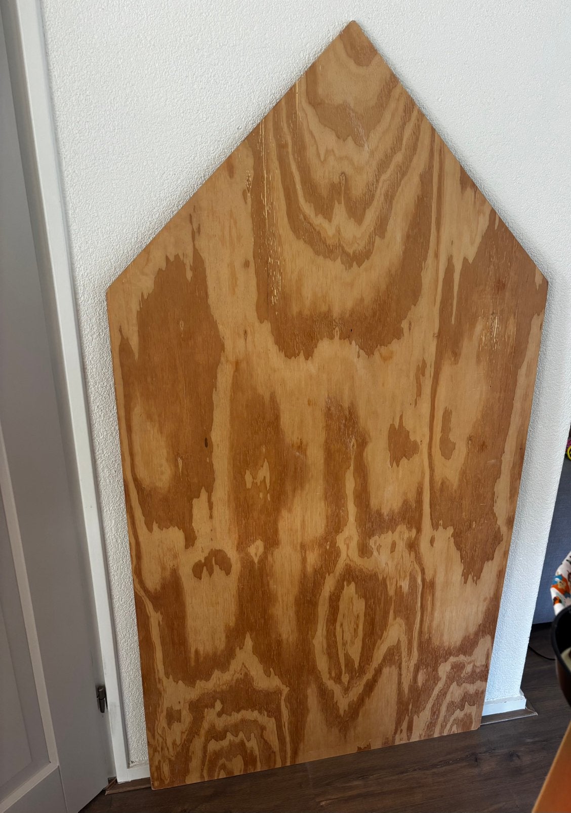 Houten huisje underlayment plaat, Ophalen, Zo goed als nieuw