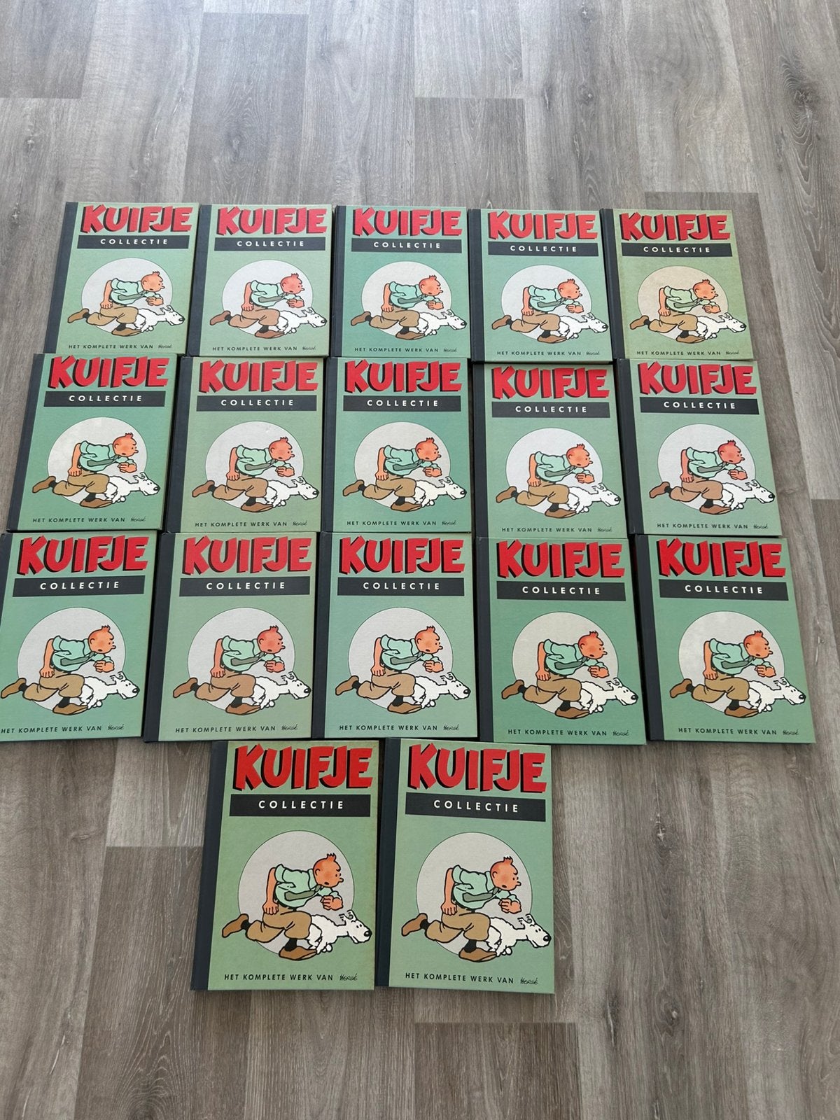 Kuifje 17 delen Hergé verzameling, Ophalen of Verzenden, Kuifje, Zo goed als nieuw, Boek of Spel