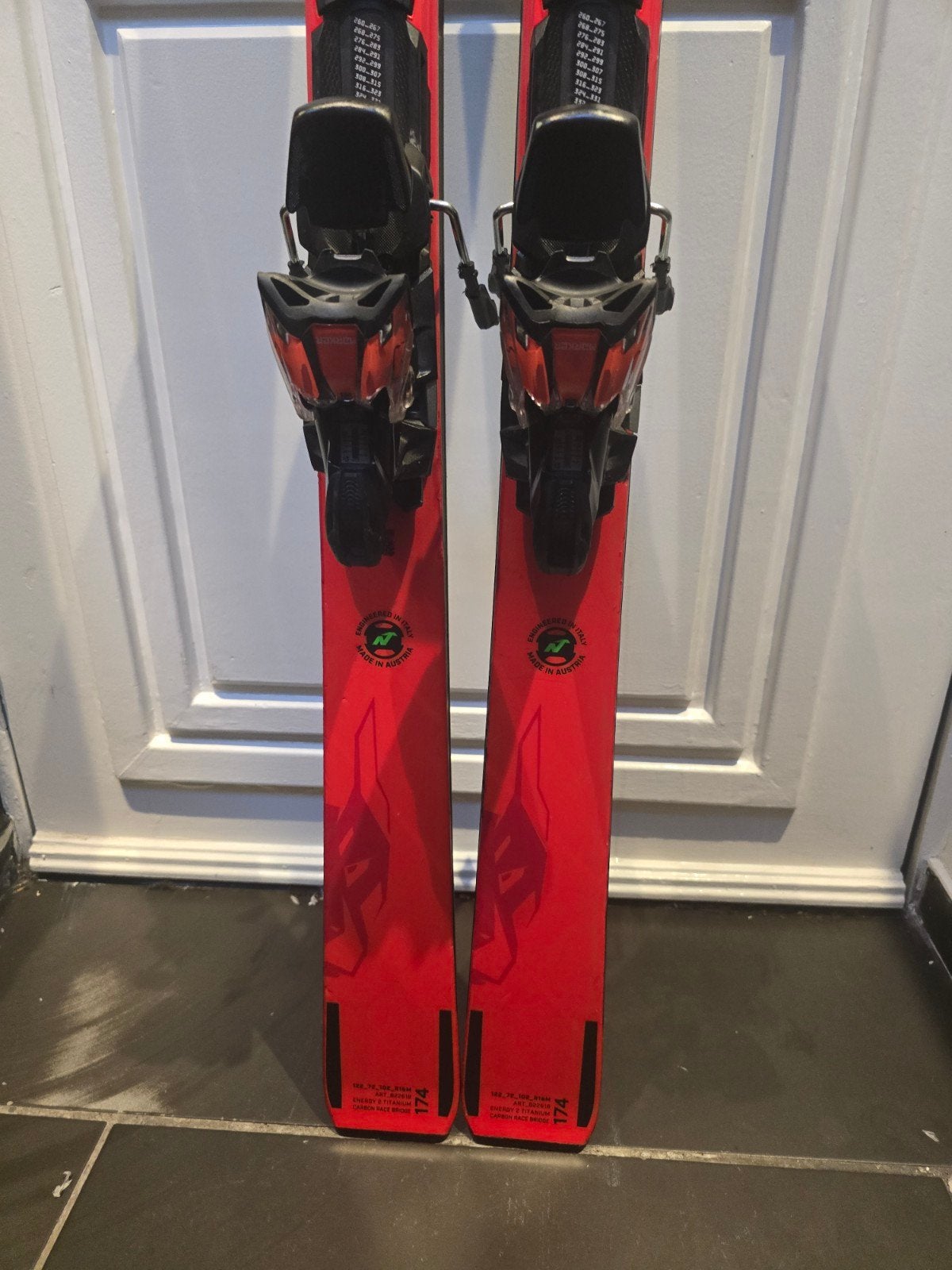 174cm NORDICA DOBERMANN SPITFIRE RB RACE BRIDGE, 160 tot 180 cm, Ophalen of Verzenden, Zo goed als nieuw, Carve