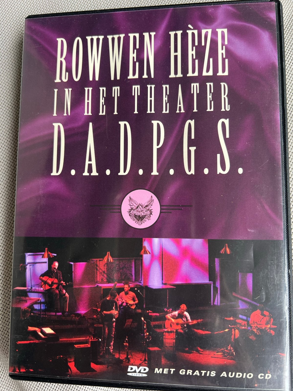 Rowwen Hèze - D.A.D.P.G.S. In Het Theater DVD + CD, Cd's en Dvd's, Alle leeftijden, Nederlands, Zo goed als nieuw, Concert
