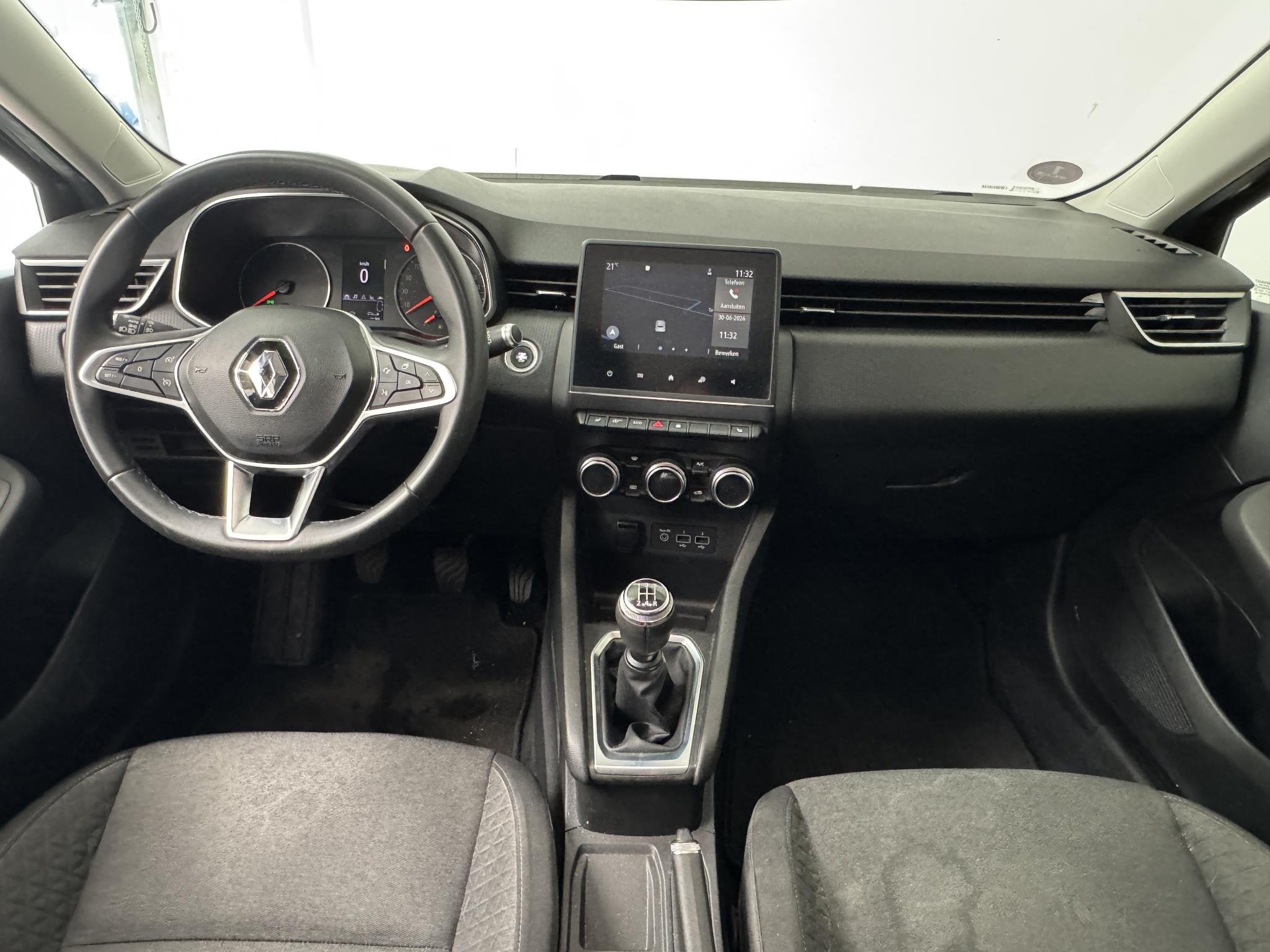 Renault Clio 1.0 TCe Zen | Stoelverwarming | Navigatie | Cli, Gebruikt, 580 kg, Met garantie (alle), Bedrijf