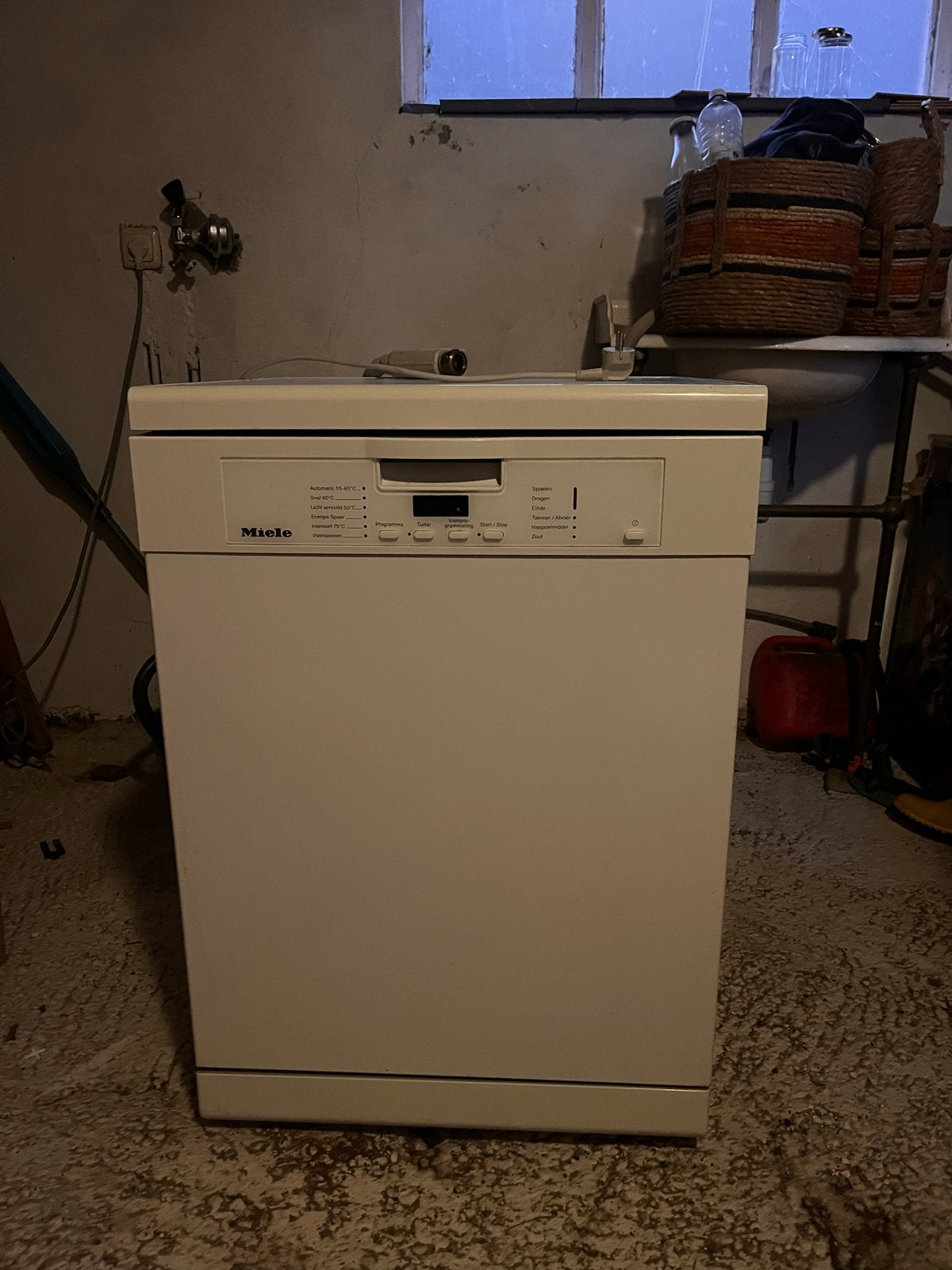 Miele Vrijstaande Vaatwasser, Witgoed en Apparatuur, Ophalen, Gebruikt, 60 cm of meer, Voorspoelprogramma