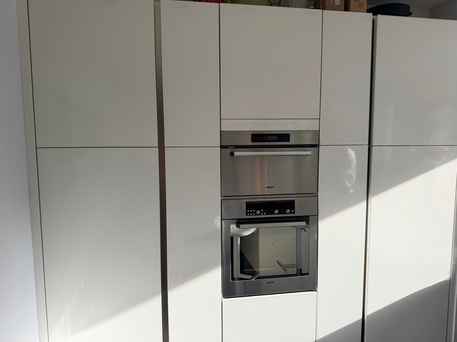 keuken met kookeiland en groot aanrecht met kasten eronder, Huis en Inrichting, Keuken | Complete keukens, Ophalen, Gebruikt, Met kookeiland