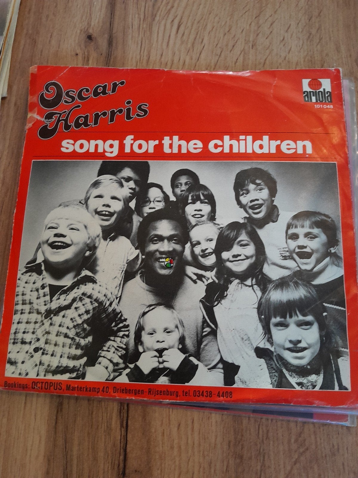 Oscar harris 7inch song for the children, Ophalen of Verzenden, Zo goed als nieuw, Pop