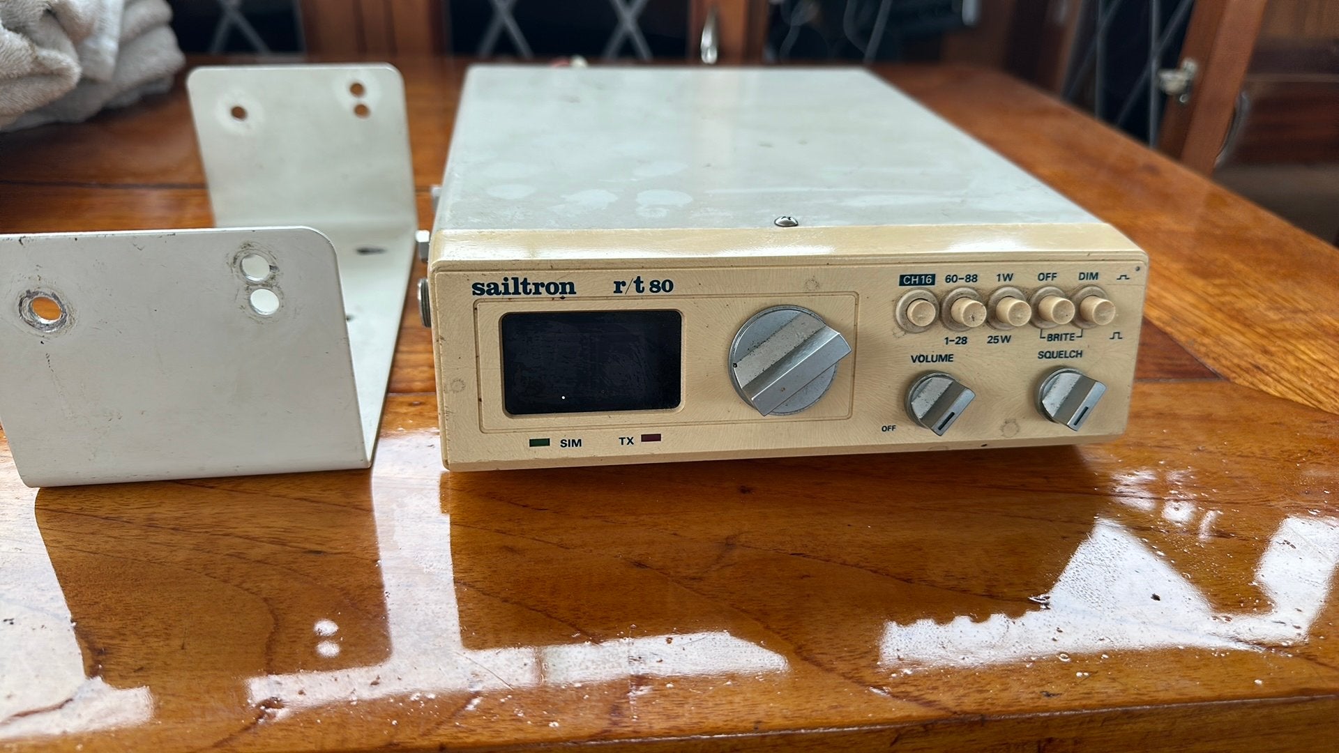 Sailtron rt 80 marifoon, Ophalen of Verzenden, Gebruikt, Zender en Ontvanger