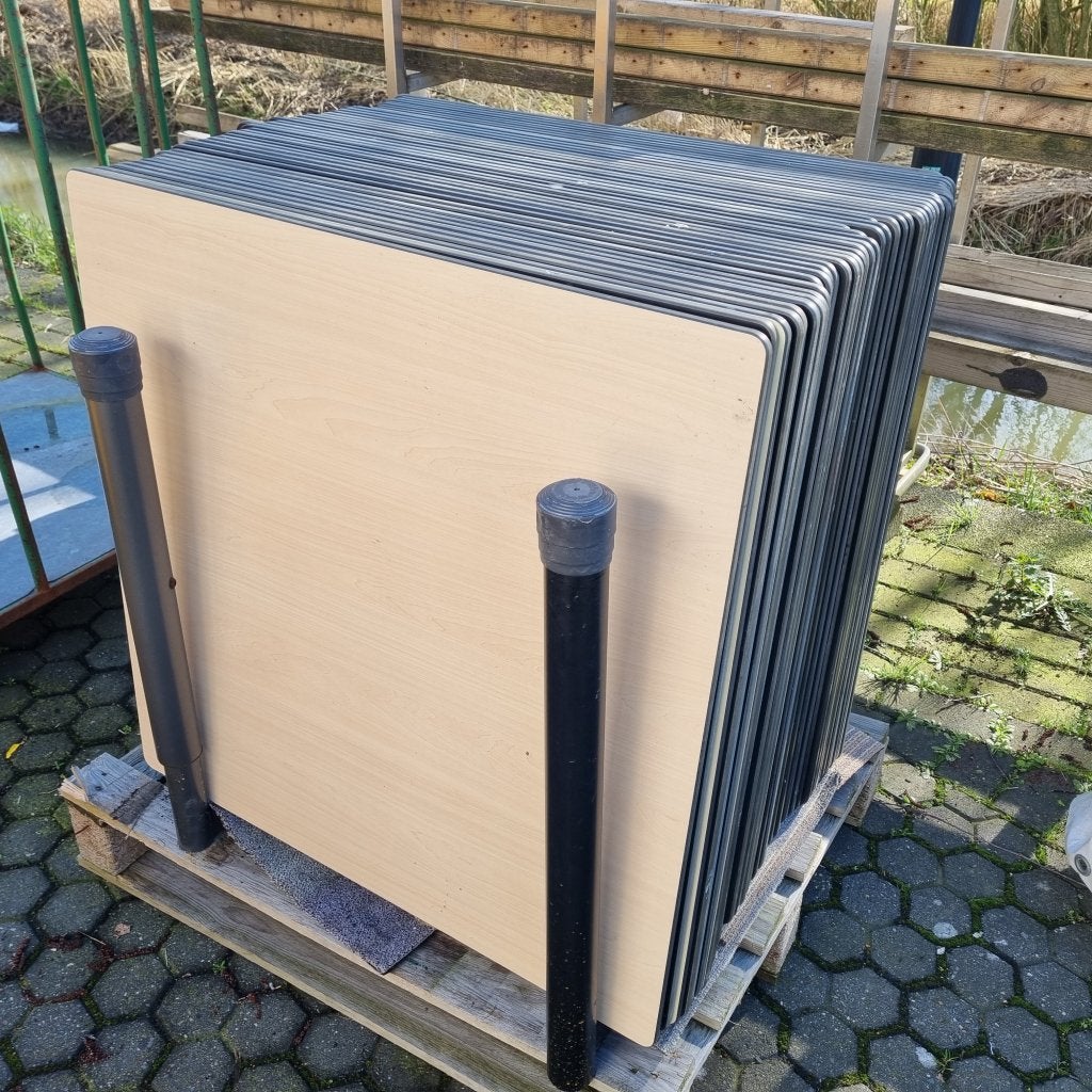 Partij 50x nette trespa volkern platen 13mm dik - 80x80 cm, Niet ingevuld, Gebruikt, Niet ingevuld, Niet ingevuld