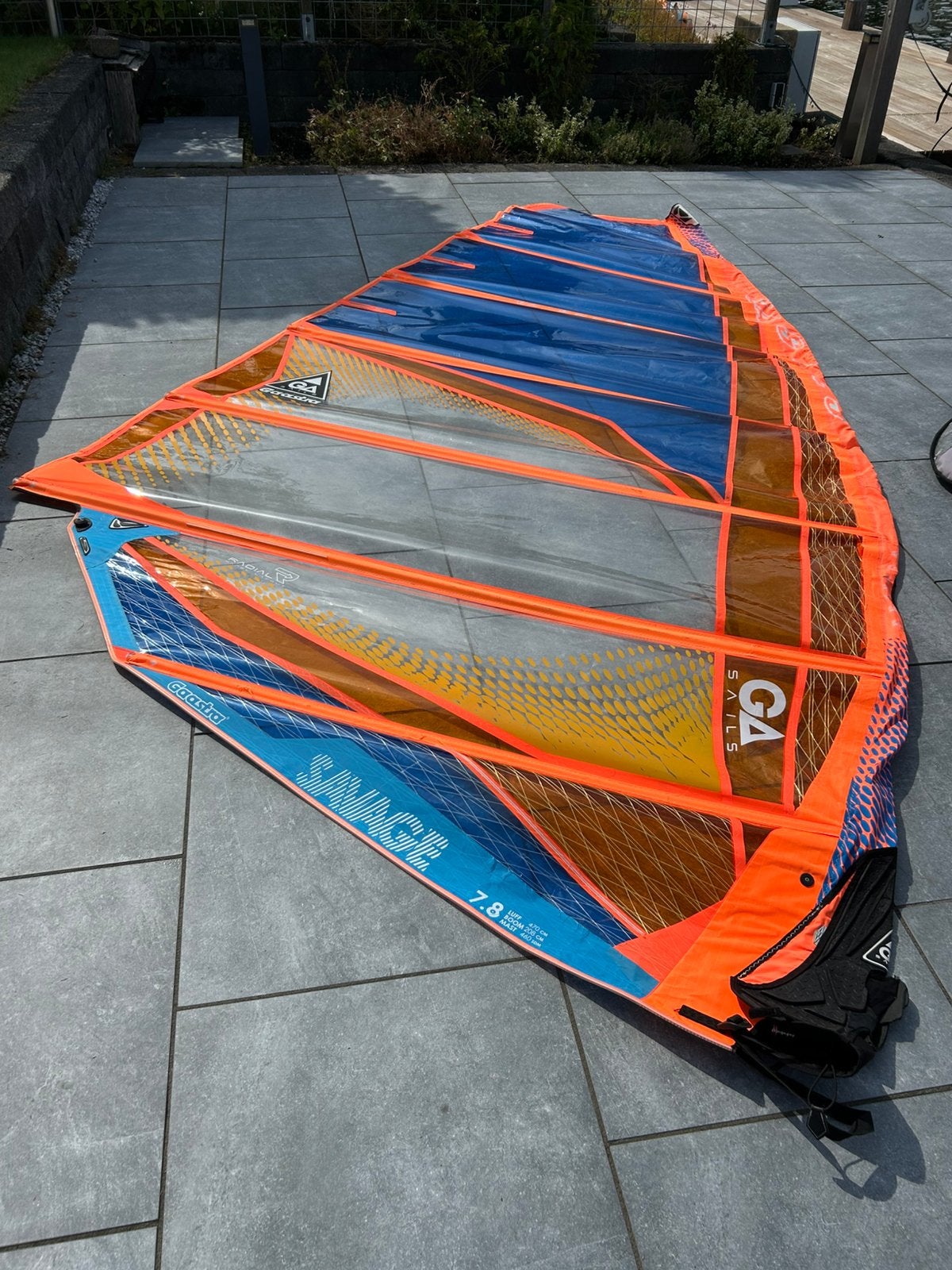 Gaastra Savage 7.8 windsurfzeil, Watersport en Boten, Windsurfen, Ophalen, Gebruikt, Gaastra, 6.5 m² tot 8 m²