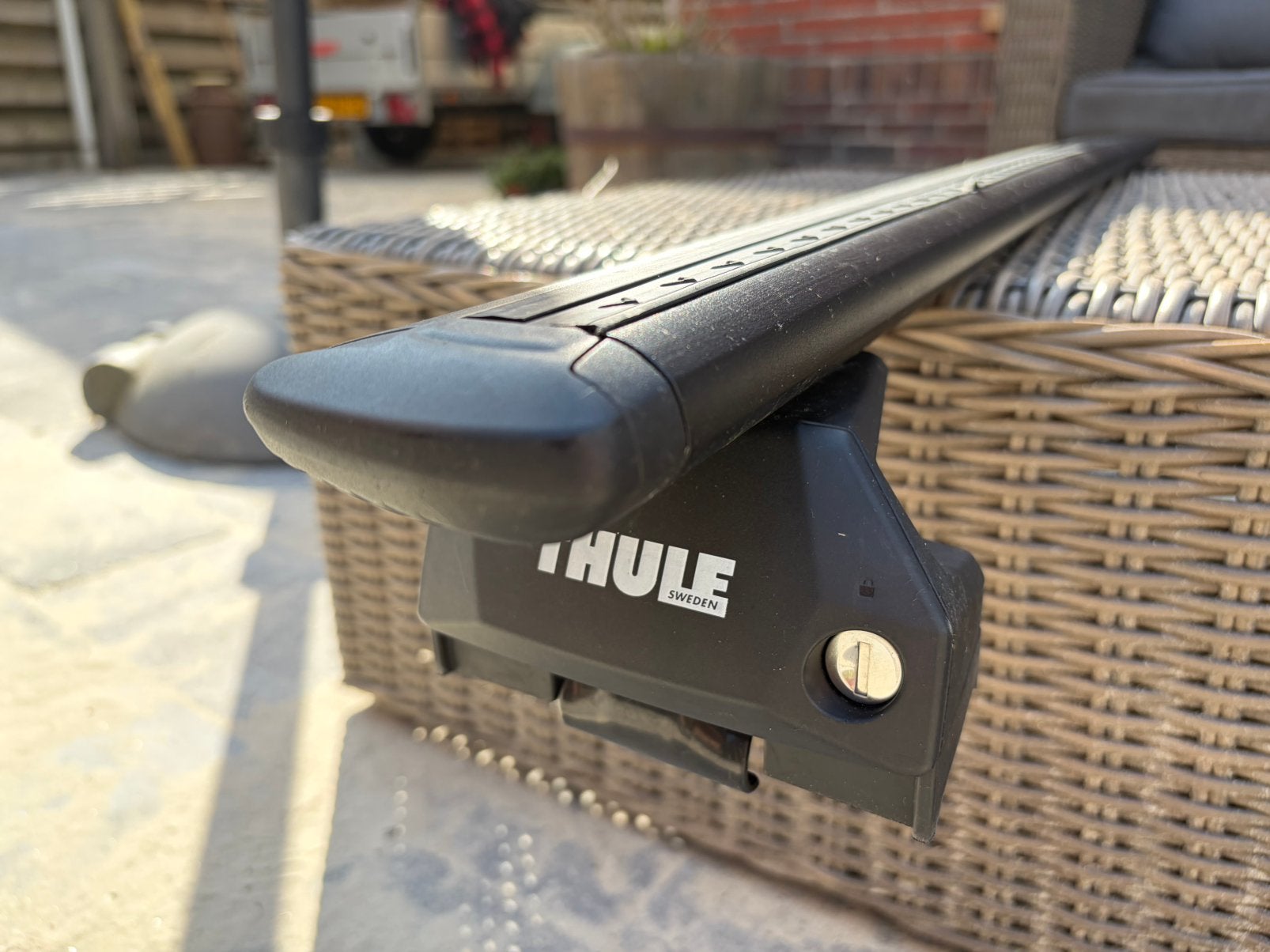Dakdragers Thule Wingbar black, voor o.a. Mitsubishi ASX, Ophalen of Verzenden, Zo goed als nieuw