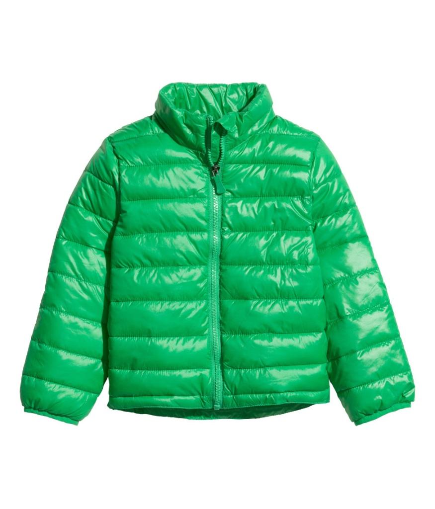 H&M groene jongens winterjas jack jas jacket maat 122, H&M, Nieuw, Ophalen of Verzenden, Jongen