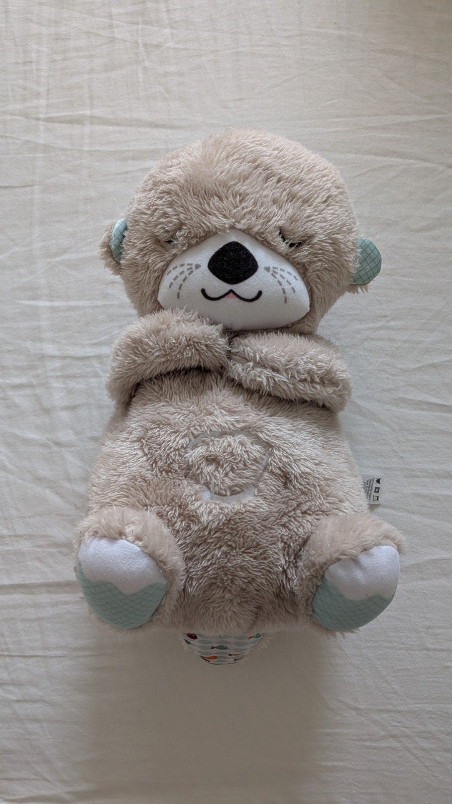 Fisher-Price Bedtijd Otter Knuffel - Baby Speelgoed, Ophalen of Verzenden, Zo goed als nieuw, Overige typen, Met geluid