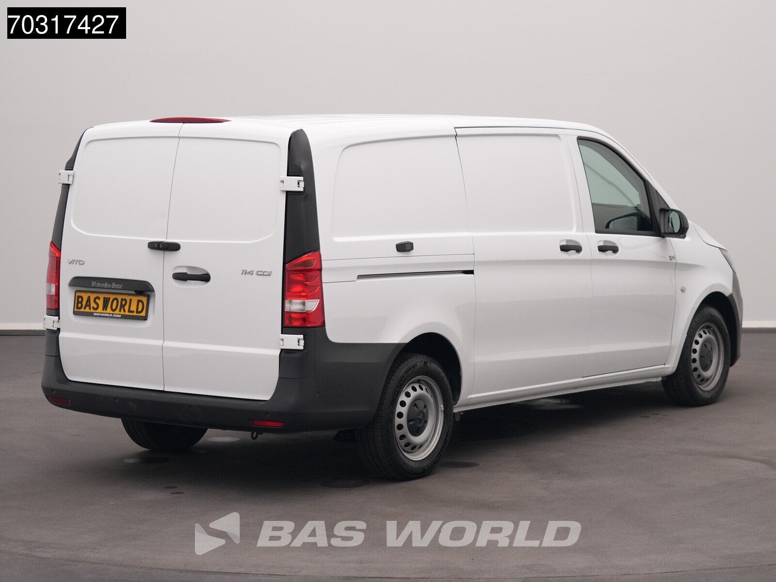 Mercedes Vito 114 Automaat L2H1 Airco Cruise Camera Parkeers, 136 pk, Gebruikt, Euro 6, 4 cilinders