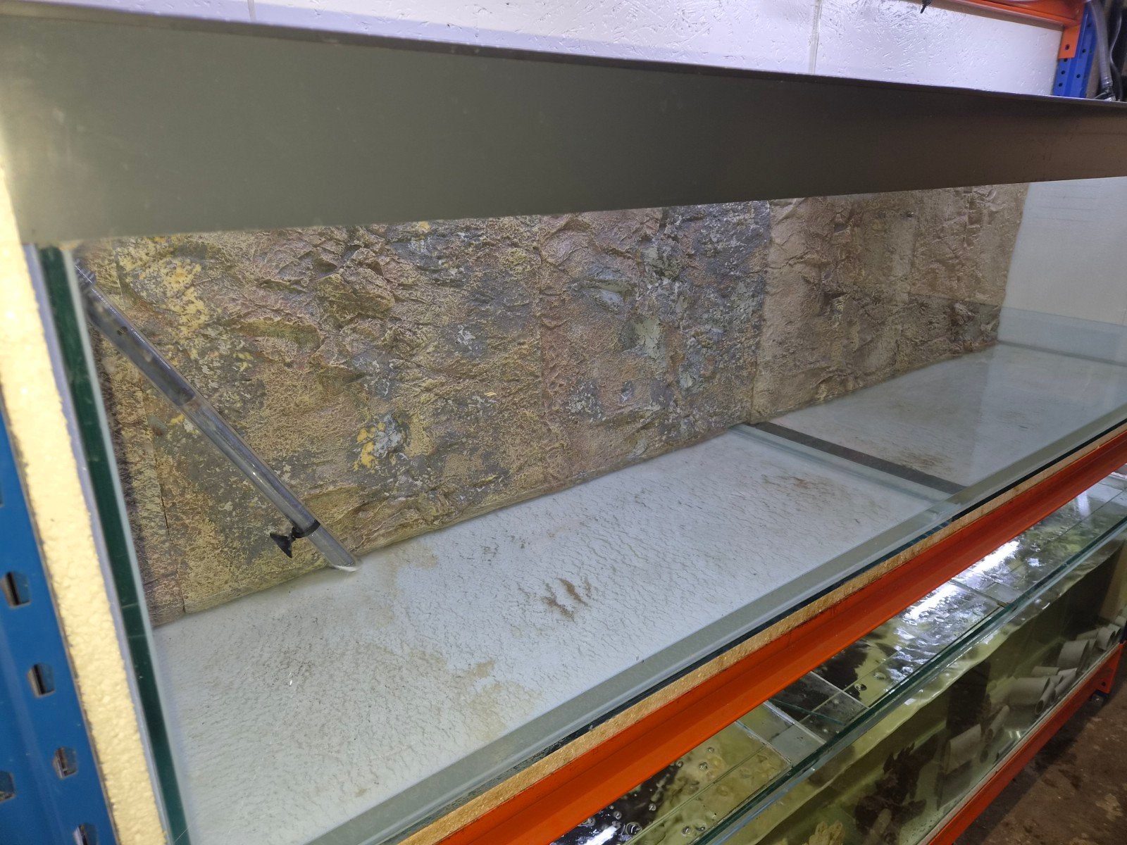 Leeg aquarium, Ophalen, Inclusief deksel, Zo goed als nieuw, Leeg aquarium