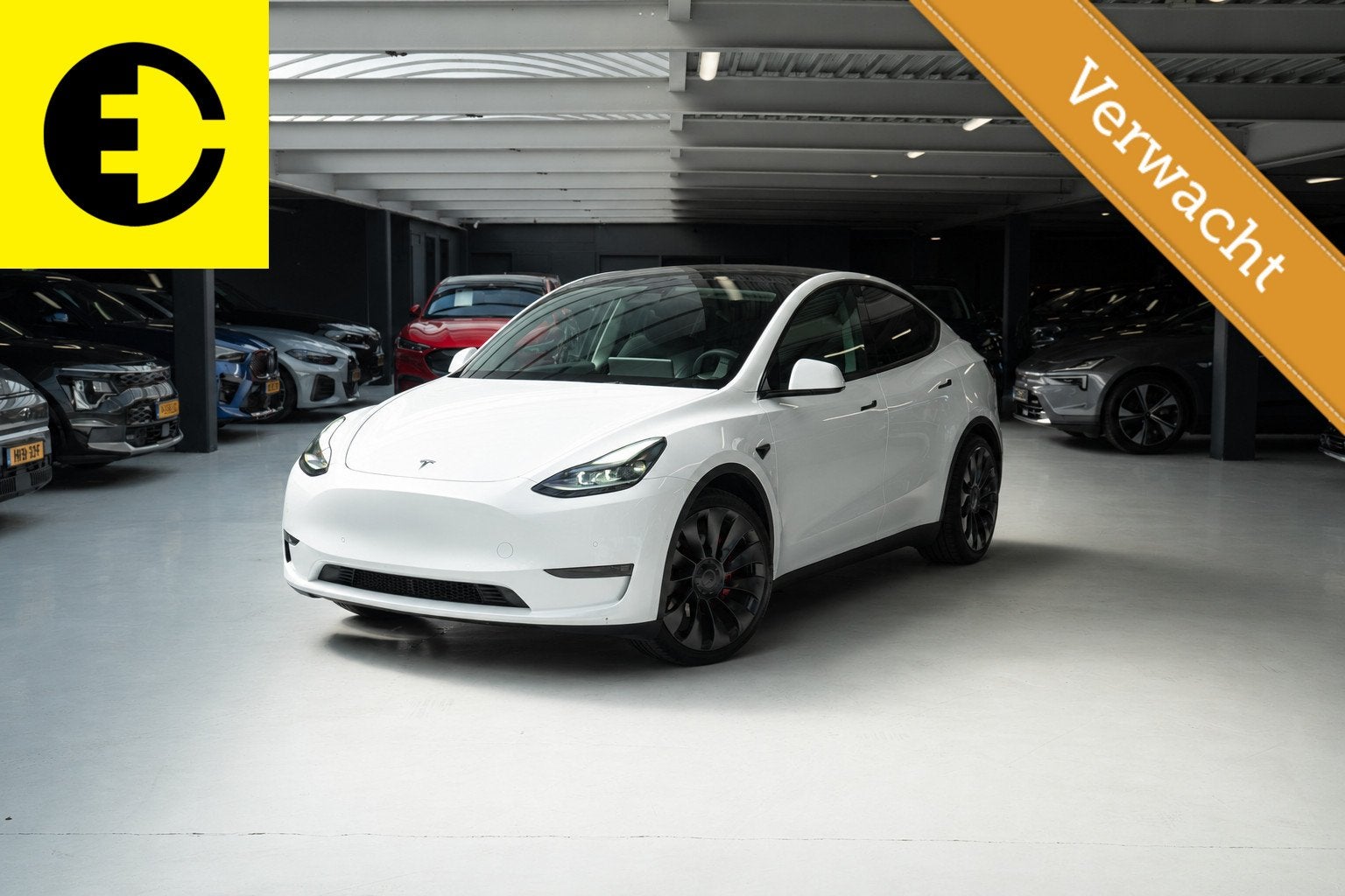 Tesla Model Y Performance AWD 75 kWh |Nieuw accupakket |binn, Auto's, Automaat, Gebruikt, 495 min, 462 pk