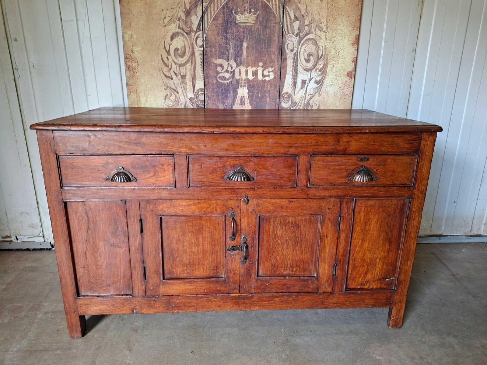 Antiek Chinees dressoir, wandkast, tv-meubel mooi geleefd, Ophalen of Verzenden, Zo goed als nieuw, 25 tot 50 cm