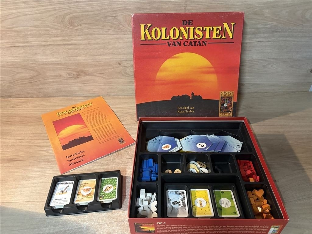 de kolonisten van catan hout - s7058