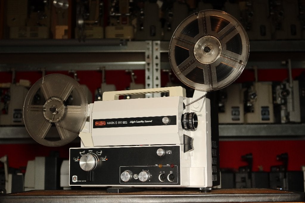 Eumig Mark S810 HQS Super 8 filmprojector met geluid, Ophalen of Verzenden, 1960 tot 1980, Projector