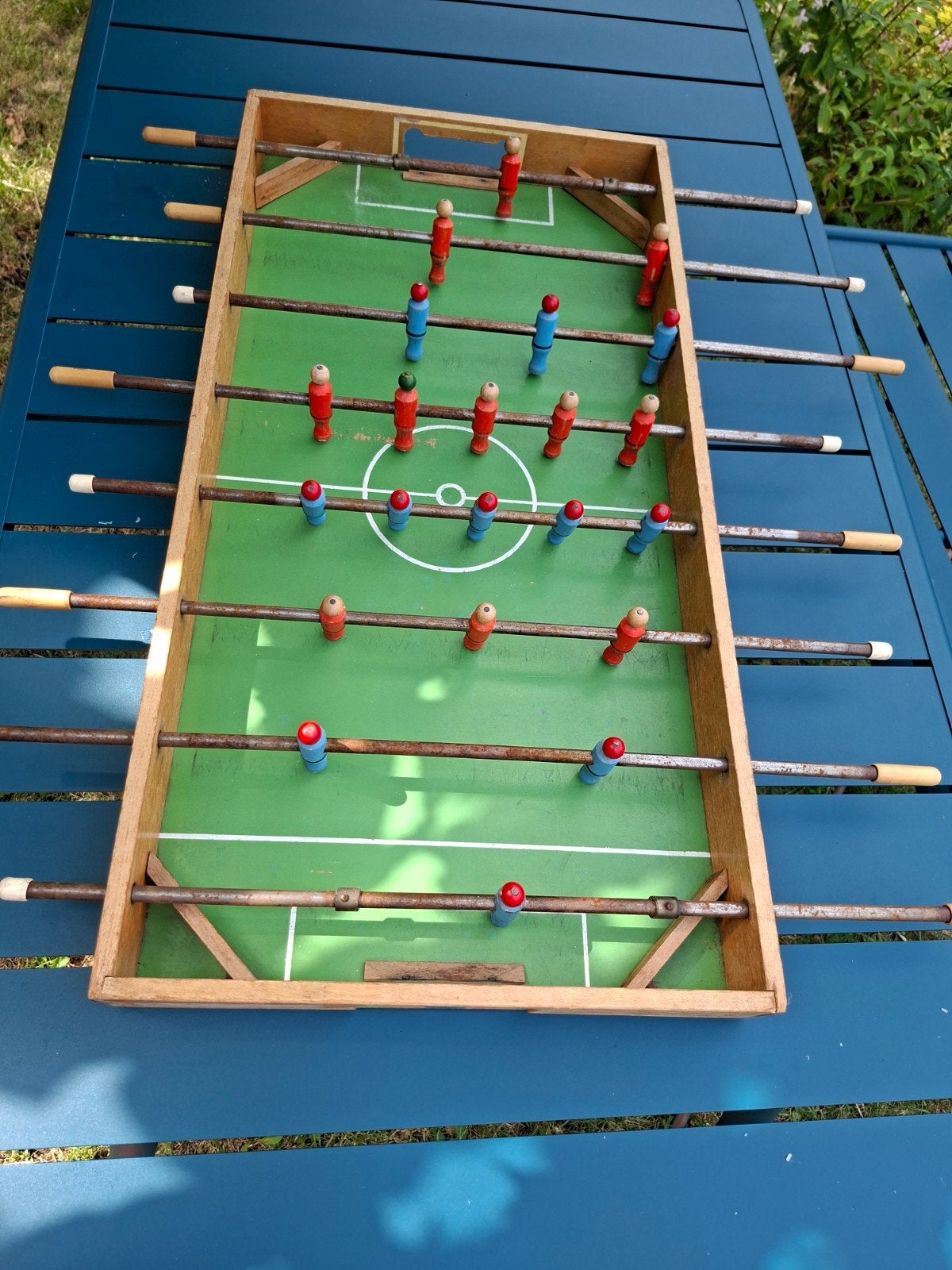 Vintage Fortuna Homas Spelen Tafelvoetbalspel, Ophalen, Gebruikt, Jongen of Meisje