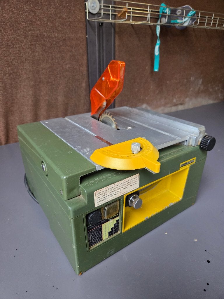 Proxxon FKS/e zaagtafel Cirkelzaag., Doe-het-zelf en Verbouw, Gebruikt, Cirkelzaag, Proxxon, Ophalen of Verzenden