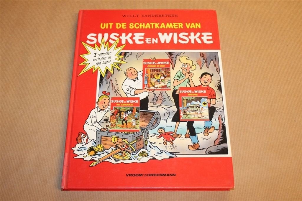 Uit de schatkamer van Suske en Wiske - 3 complete verhalen i, Eén stripboek, Ophalen of Verzenden, Zo goed als nieuw