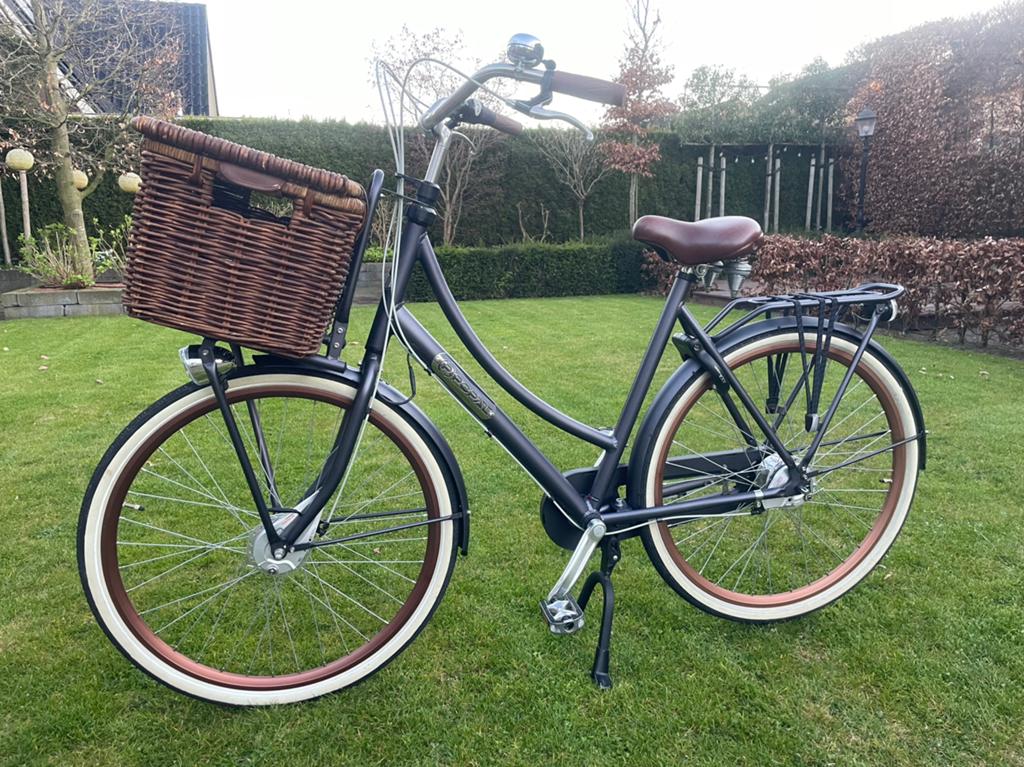 Zeer mooie Popal dames fiets, 28 inch, 7 versnellingen., Fietsen en Brommers, Fietsen | Dames | Omafietsen, 56 cm of meer, Ophalen