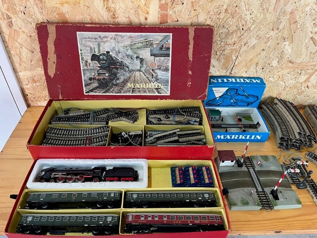 Marklin trein set, Ophalen, Wisselstroom, Gebruikt, Wagon
