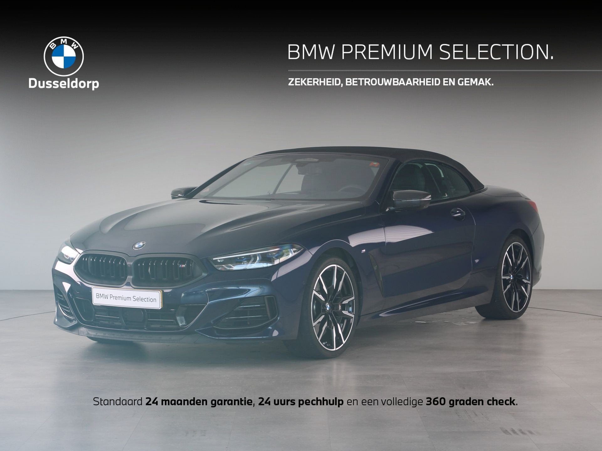 BMW 8 Serie M850i xDrive High Executive (bj 2024, automaat), Auto's, Gebruikt, Leder, Vierwielaandrijving, Parkeerassistent