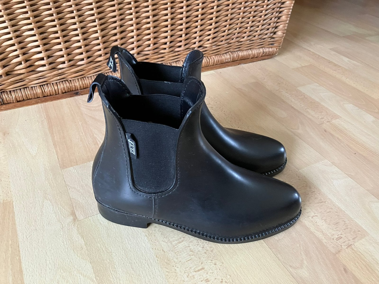 Elt Johdpur zwarte lage paardrijlaarzen mt 38 izgs, Dieren en Toebehoren, Paardrijkleding, Gebruikt, Overige merken, Ophalen of Verzenden