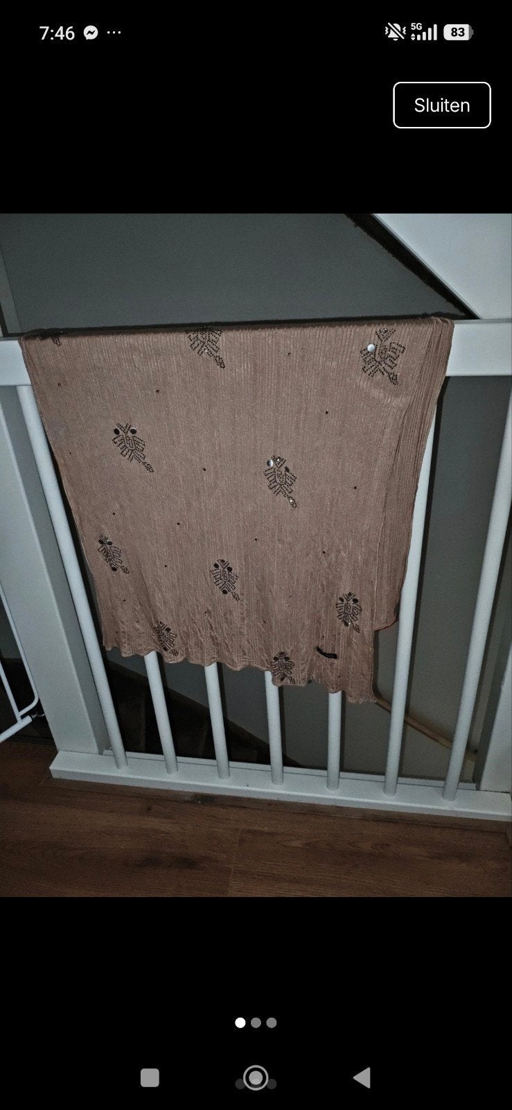Bylima hijab met strass steentjes, Bylima, Ophalen of Verzenden, Zo goed als nieuw