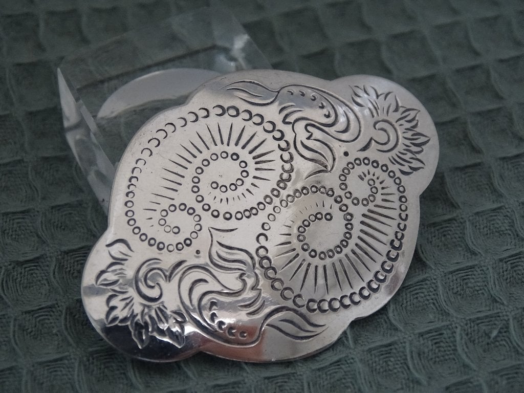 Zilveren broche, 4 tot 7 cm, Gebruikt, Verzenden, Zilver
