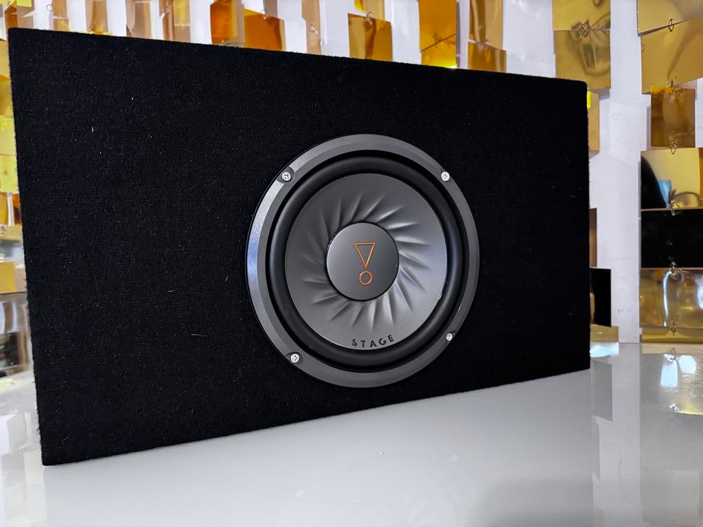 JBL Stage Subwoofer 8” in Kist – Strakke Bass, Auto diversen, Autospeakers, Nieuw, Ophalen of Verzenden