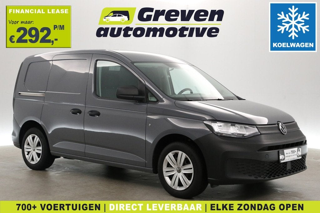 Volkswagen Caddy 1.5 TSI 114PK | Koelwagen 0° | Benzine | A, Auto's, Bestelauto's, Voorwielaandrijving, Stof, Euro 6, 4 cilinders