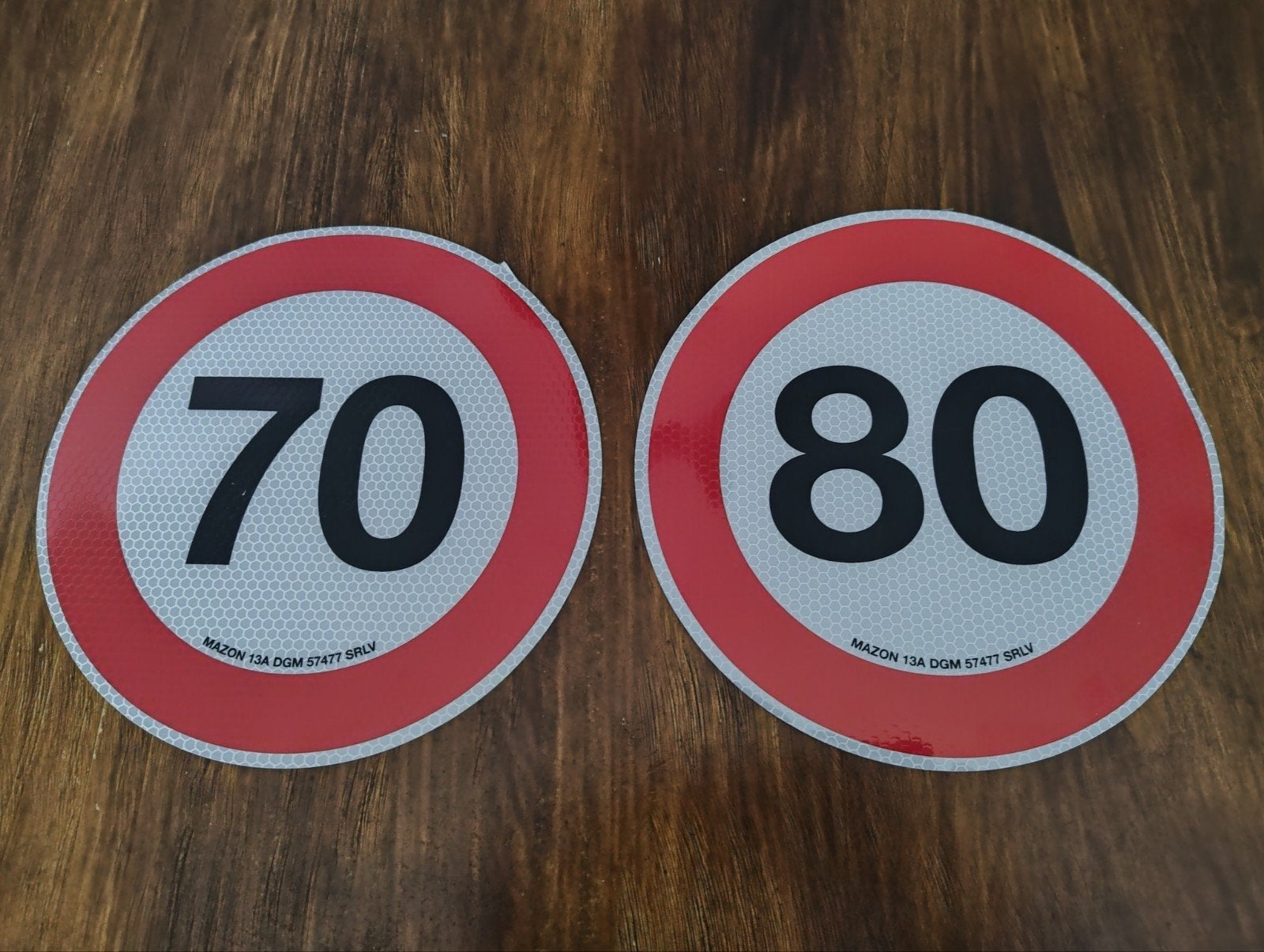 Verplichte snelheid stickers voor Italië, Ophalen, Nieuw