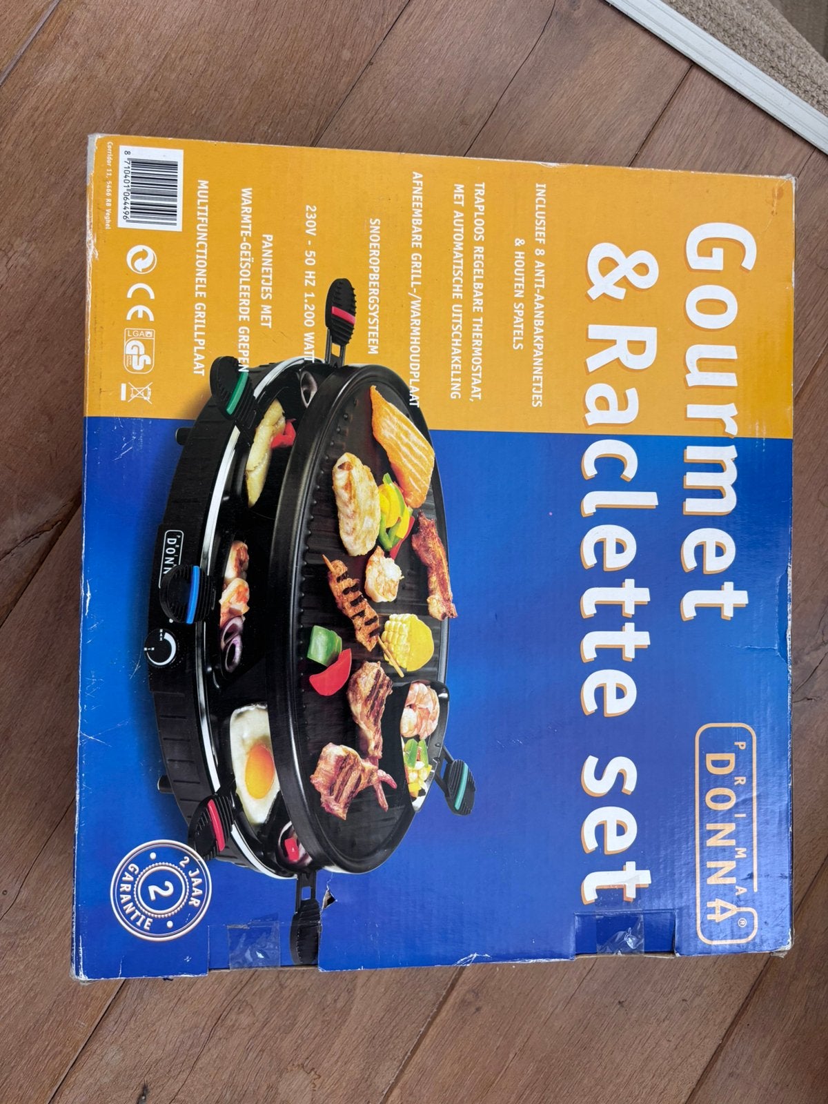 Gourmet en Raclette set nieuw in doos van Prima Donna, Ophalen of Verzenden, Nieuw, 8 personen of meer